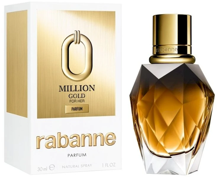 Paco Rabanne Rabanne Million Gold For Her Parfum Papildomas PP pildomi kvepalai moterims, 30 ml