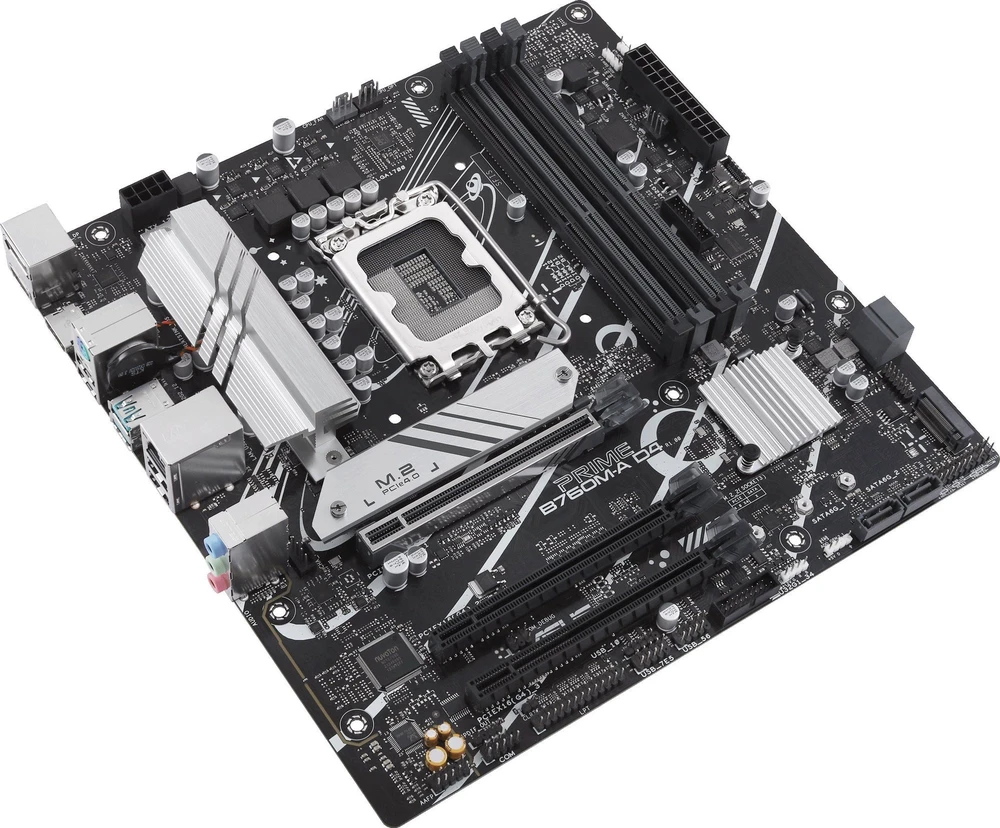 Motininė Plokštė - ASUS PRIME B760M-A D4-CSM Intel B760 LGA 1700 micro ATX