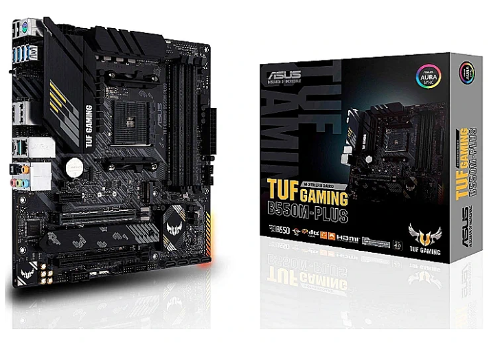Pagrindinė plokštė Asus TUF GAMING B550M Plus Motherboard AMD B550