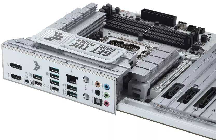 Pagrindinė plokštė ASUS TUF GAMING Z890-PRO WIFI Intel Z890 LGA 1851 (Socket V1) ATX