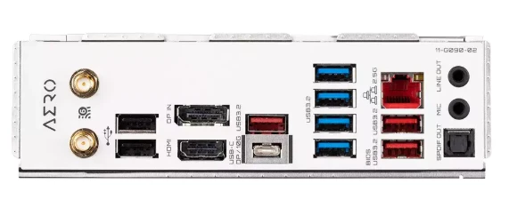 Pagrindinė plokštė GIGABYTE B650 AERO G AM5 1xHDMI 1xDP