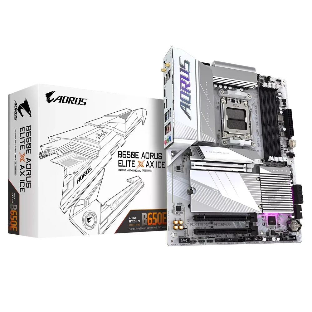 Pagrindinė plokštė Gigabyte B650E A ELITE X ICE