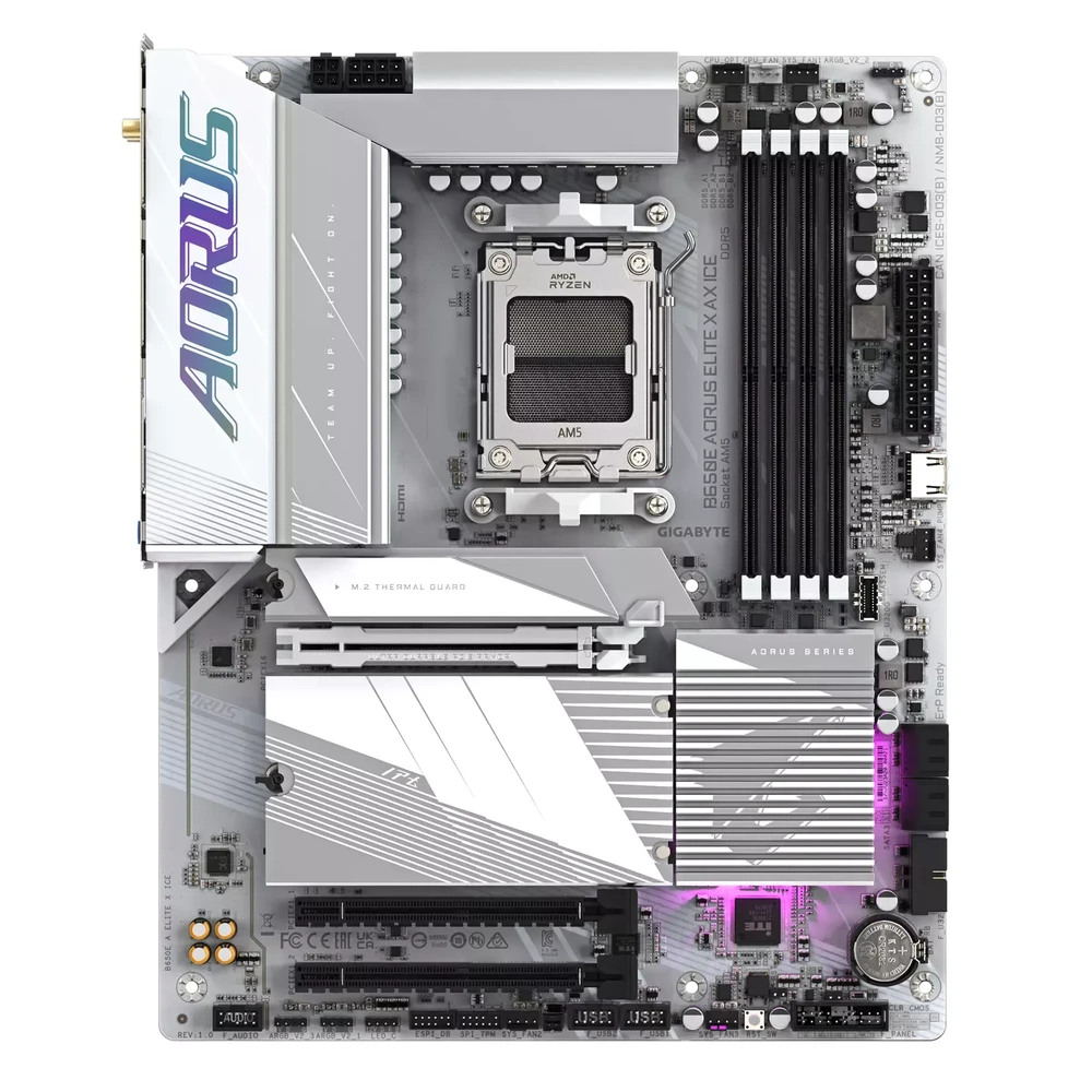 Pagrindinė plokštė Gigabyte B650E A ELITE X ICE