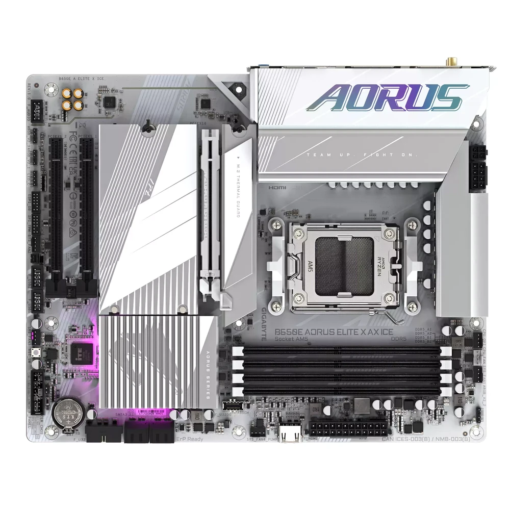 Pagrindinė plokštė Gigabyte B650E A ELITE X ICE