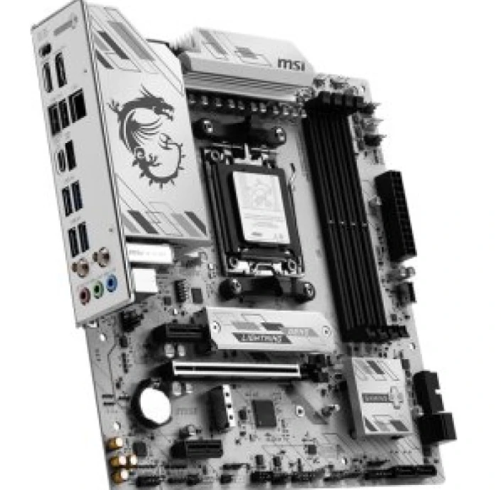 Pagrindinė plokštė MSI B850 GAMING PLUS WIFI6E | Procesorių šeima AMD | Procesoriaus lizdas AM5 | DDR5 | Palaikomos standžiojo disko sąsajos SATA, M.2 | SATA jungčių skaičius 4