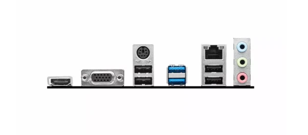 Pagrindinė plokštė MSI PRO H610M-E DDR4 | Intel H610 | LGA1700 | MicroATX | 2x DDR4 lizdai | 1x PCI-Express 1x | 1x PCI-Express 16x | 1 x M.2 | 1x 15pin D-sub | 1x HDMI | 4xUSB 2.0 | 2x USB 3.2 | 1xPS/2 | 1x RJ45 | 3x garso jungtys