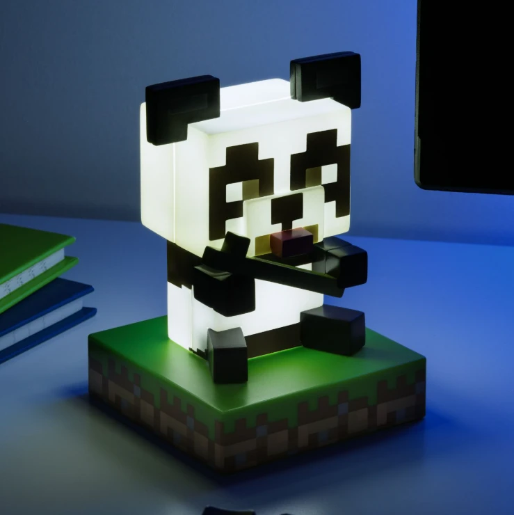 Paladone Šviestuvas - PP Minecraft Panda 11cm