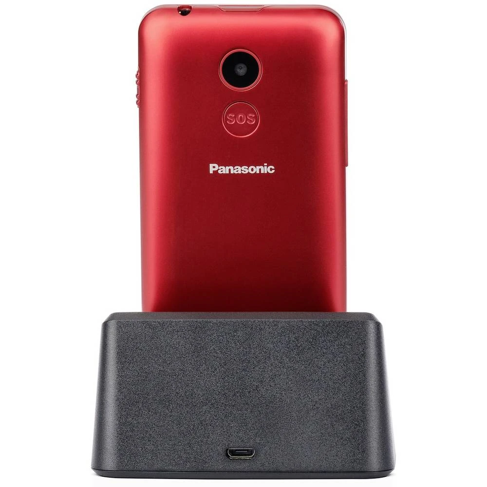 Mobilusis telefonas Panasonic KX-TU155EXBN, Raudonas