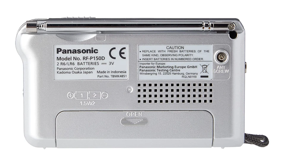 PANASONIC RF-P150DEG-S Radijo imtuvas