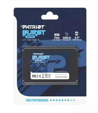 Kietasis vidinis diskas SSD Patriot Burst Elite 120 GB 2.5" SATA III