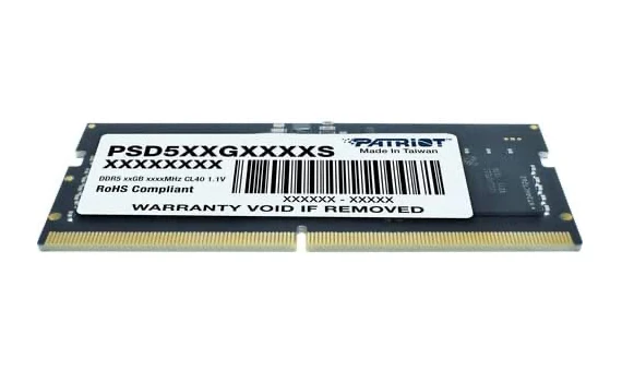 RAM Patriot Memory Signature PSD532G48002S atminties modulis 32 GB 1 x 32 GB DDR5 4800 MHz