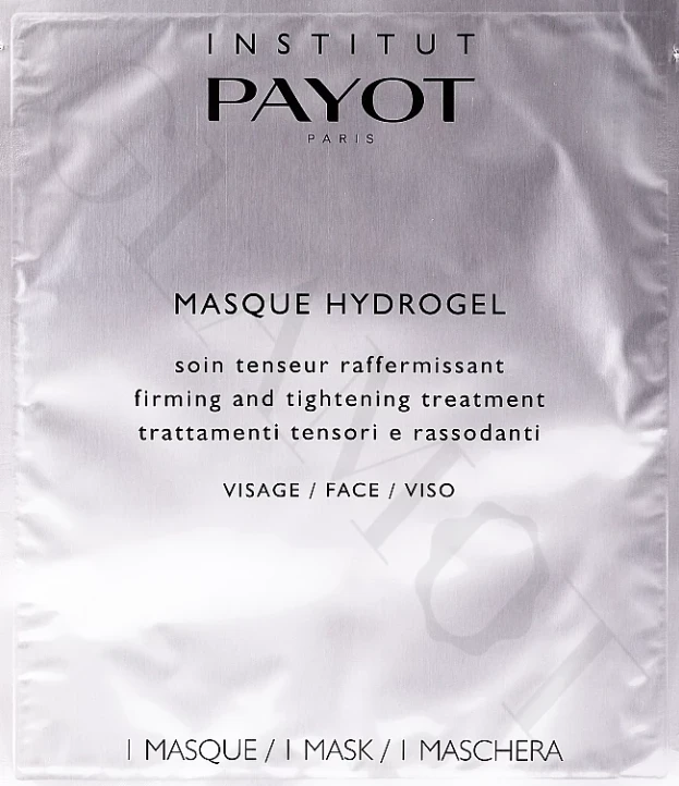 Payot Lift Absolu hidrogelio stangrinamųjų kreminių kaukių rinkinys veidui ir kaklui, 10 vnt.