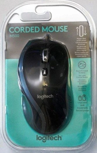 Laidinė pelė Logitech M500 juoda
