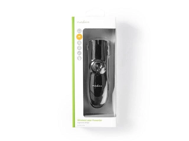 Pelė Nedis WLPSRL101BK lazerinis Presenter Wireles