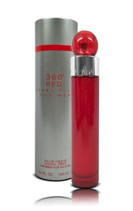 Perry Ellis 360 Raudona EDT tualetinis vanduo vyrams, 200 ml
