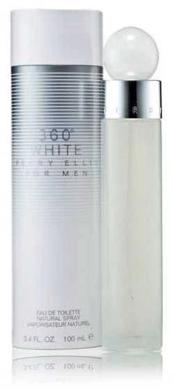 Perry Ellis 360° Baltas EDT tualetinis vanduo vyrams, 100 ml