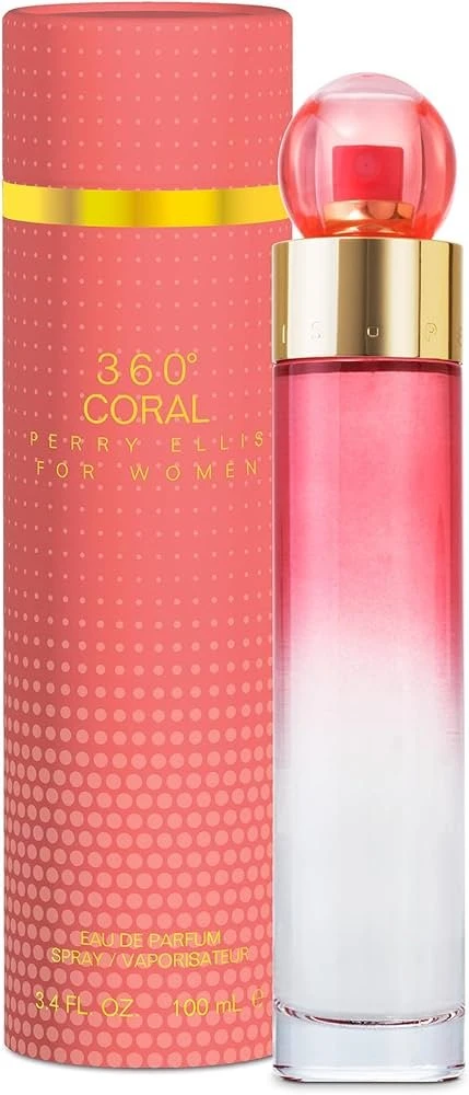 Perry Ellis 360 Coral EDP parfumuotas vanduo moterims, 100 ml