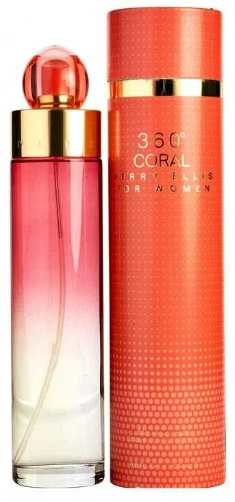 Perry Ellis 360 Coral EDP parfumuotas vanduo moterims, 200 ml