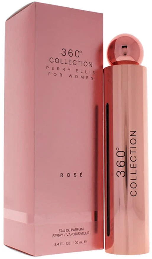 Perry Ellis 360° Collection Rosé EDP parfumuotas vanduo moterims, 100 ml