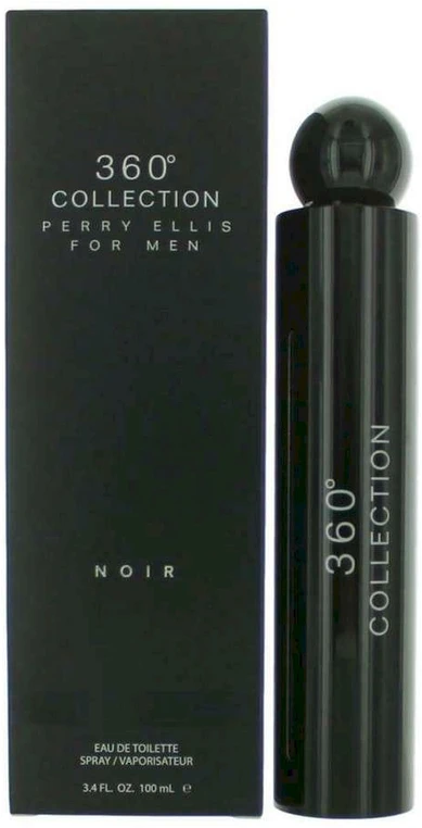 Perry Ellis 360° Collection Noir EDT tualetinis vanduo vyrams, 100 ml