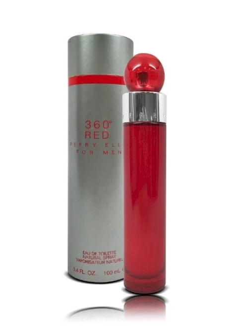 Perry Ellis 360 Raudona EDT tualetinis vanduo vyrams, 100 ml