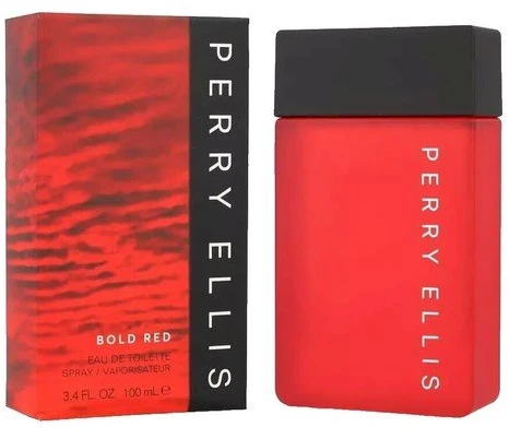 Perry Ellis Bold Raudona EDT tualetinis vanduo vyrams, 100 ml