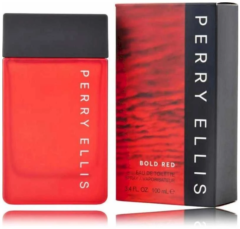 Perry Ellis Bold Raudona EDT tualetinis vanduo vyrams, 100 ml