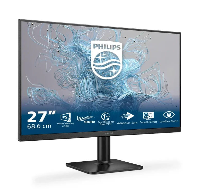 Philips 1000 series 27E2N1110/00 computer monitorius 68.6 cm (27") 1920 x 1080 pikselių Full HD LCD Juodas