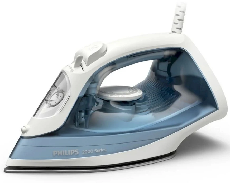 Philips 2000 series DST2010/20 iron Garų lygintuvas Nelipnus padas 2000 W Pilkas