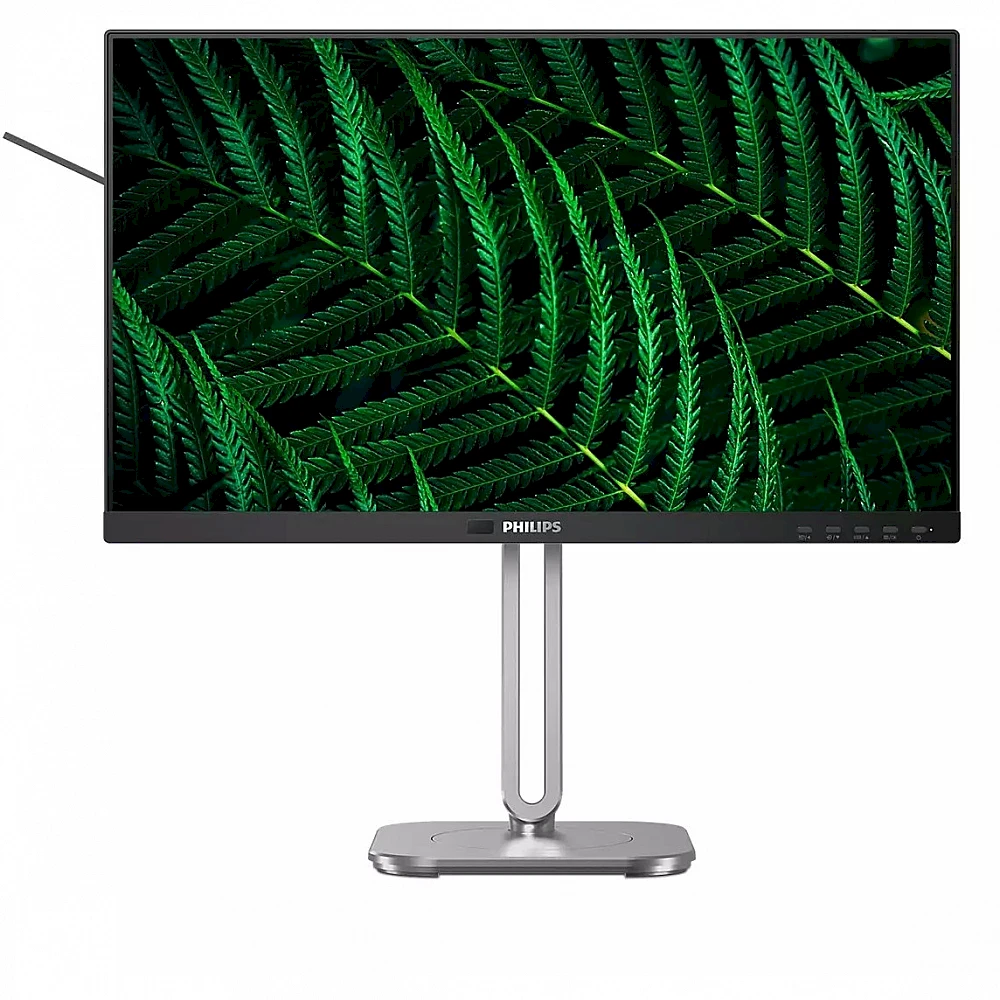 Mmd monitoriai Ekranai PHILIPS 24B2G5301/00 Monitorius 23.8 colio 1920x1080 100Hz HDMI DP USB tamsus pilkas