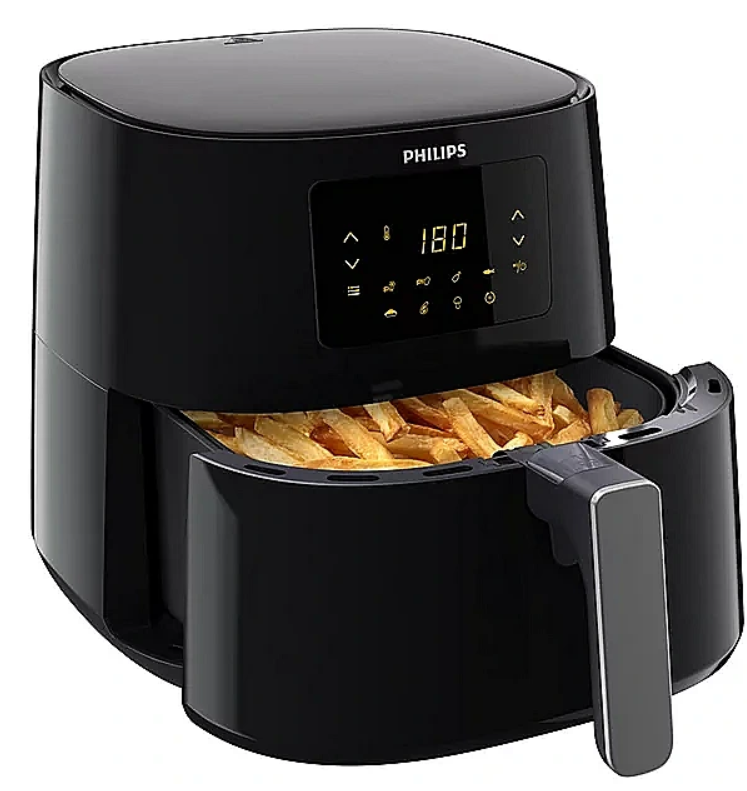 Gruzdintuvė Philips Airfryer XL HD9270/70, 2000 W, Talpa 6.2l, Juodos spalvos