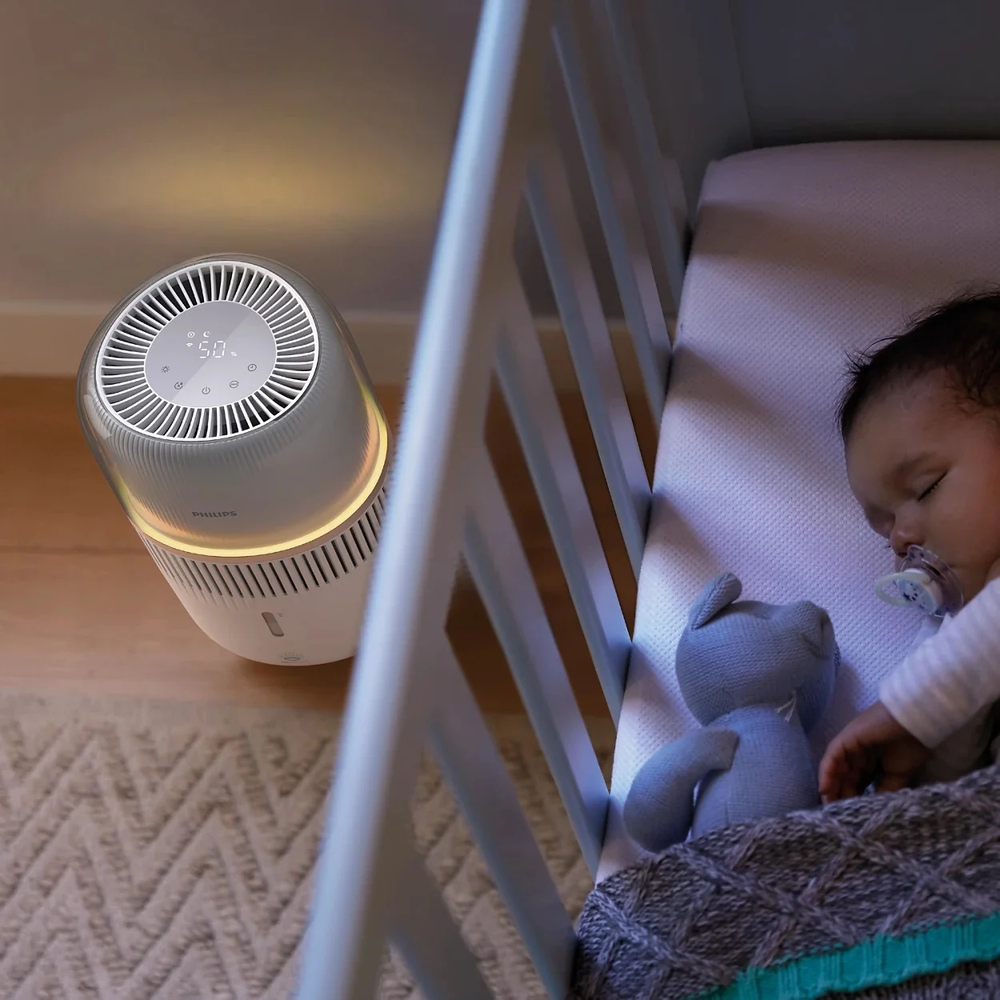 Philips | Oro drėkintuvas | HU5710/00 5000 serija | Vanduo bako talpa 4,5 l | Tinka iki 56 m² patalpoms | NanoCloud technologija | Drėkinimo našumas 400 ml/val. | Baltas