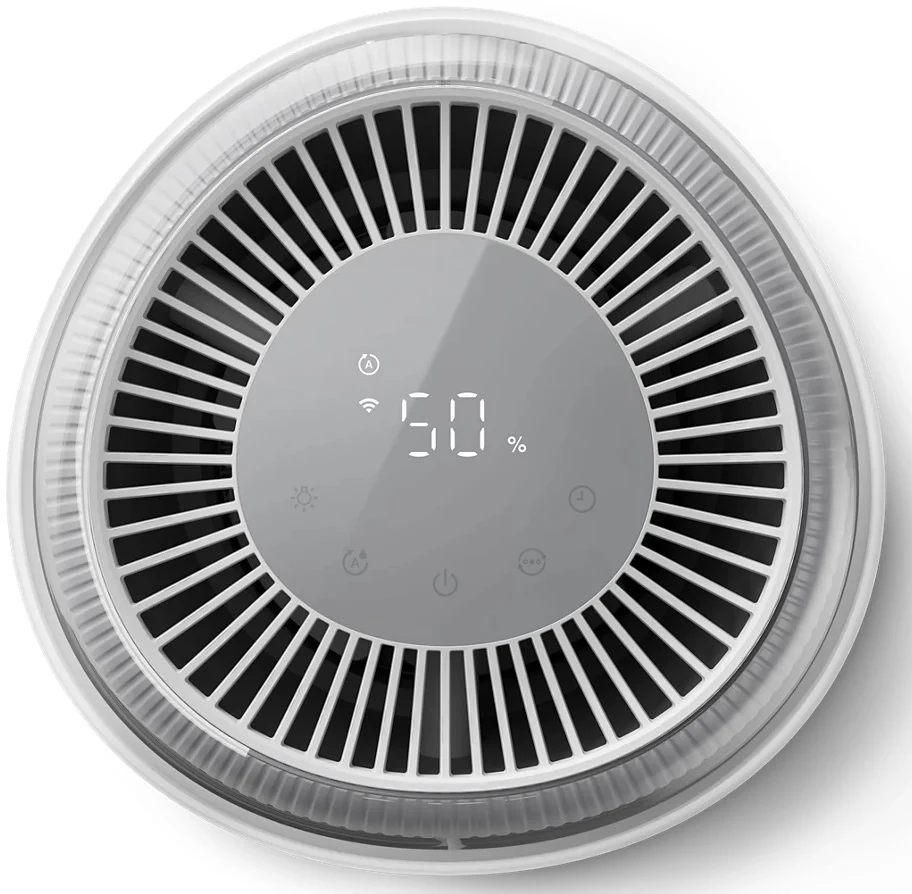 Philips | Oro drėkintuvas | HU5710/00 5000 serija | Vanduo bako talpa 4,5 l | Tinka iki 56 m² patalpoms | NanoCloud technologija | Drėkinimo našumas 400 ml/val. | Baltas