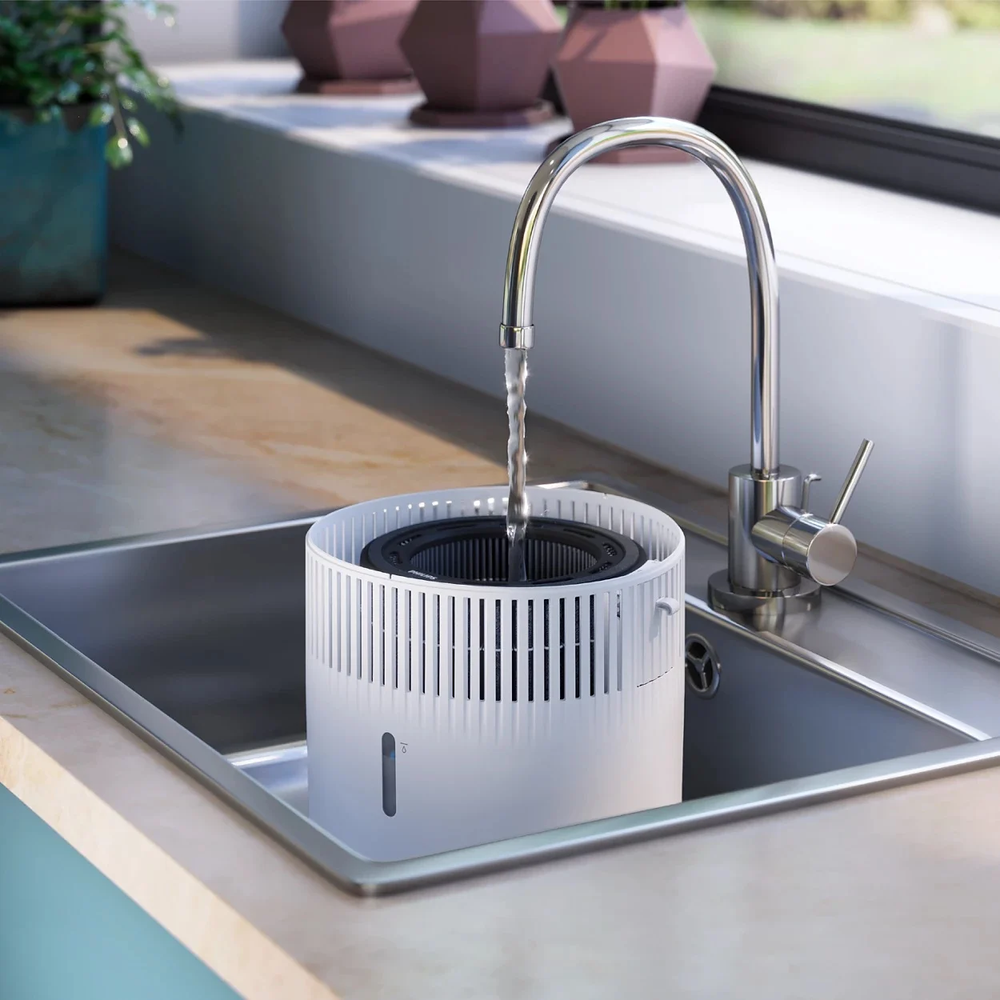 Philips | Oro drėkintuvas | HU5710/00 5000 serija | Vanduo bako talpa 4,5 l | Tinka iki 56 m² patalpoms | NanoCloud technologija | Drėkinimo našumas 400 ml/val. | Baltas