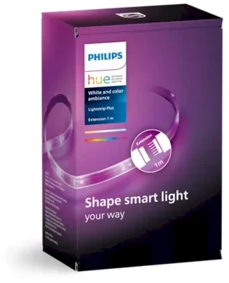Philips Hue Lightstrip Plus Ilginamoji sekcija, 1 m