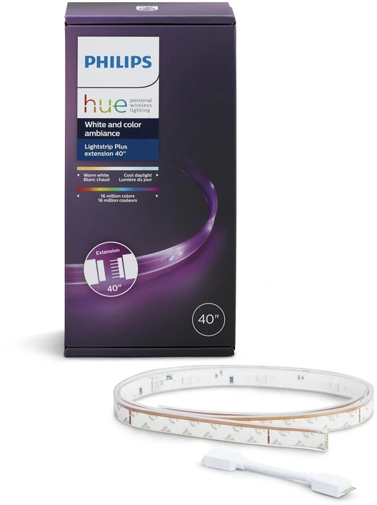 Philips Hue Lightstrip Plus Ilginamoji sekcija, 1 m
