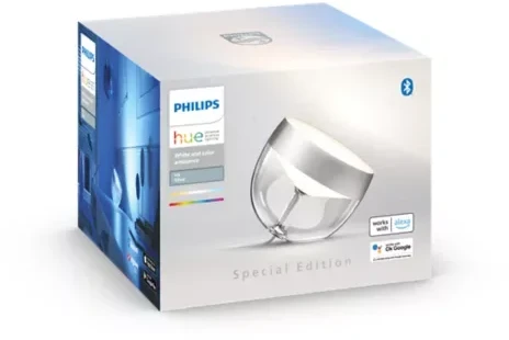 Philips Hue | Hue Iris Portable Lamp, Sidabrinis Special Edition | Sidabrinis | Portable lamp