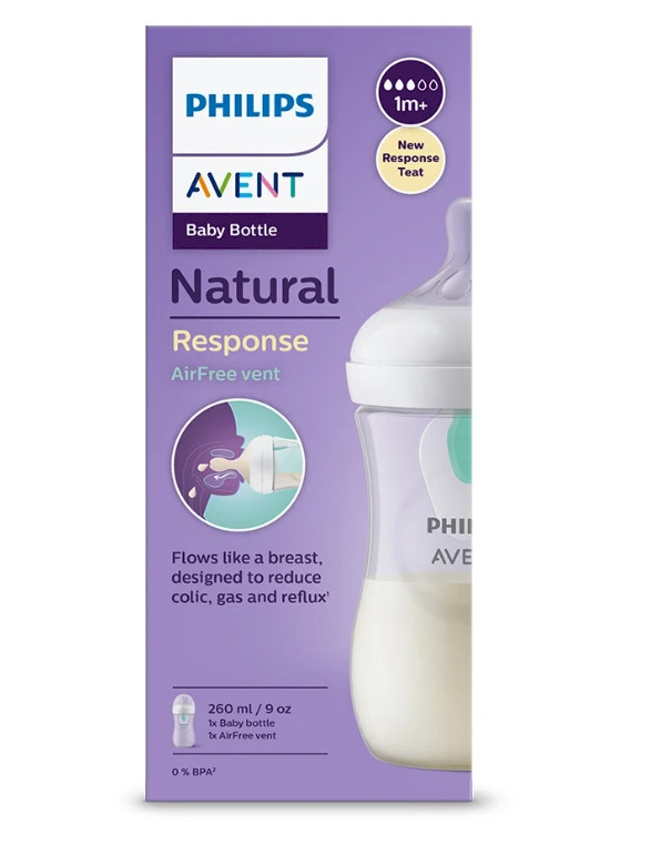 Philips AVENT SCY673/01 Natūralus buteliukas Responsive 260 ml