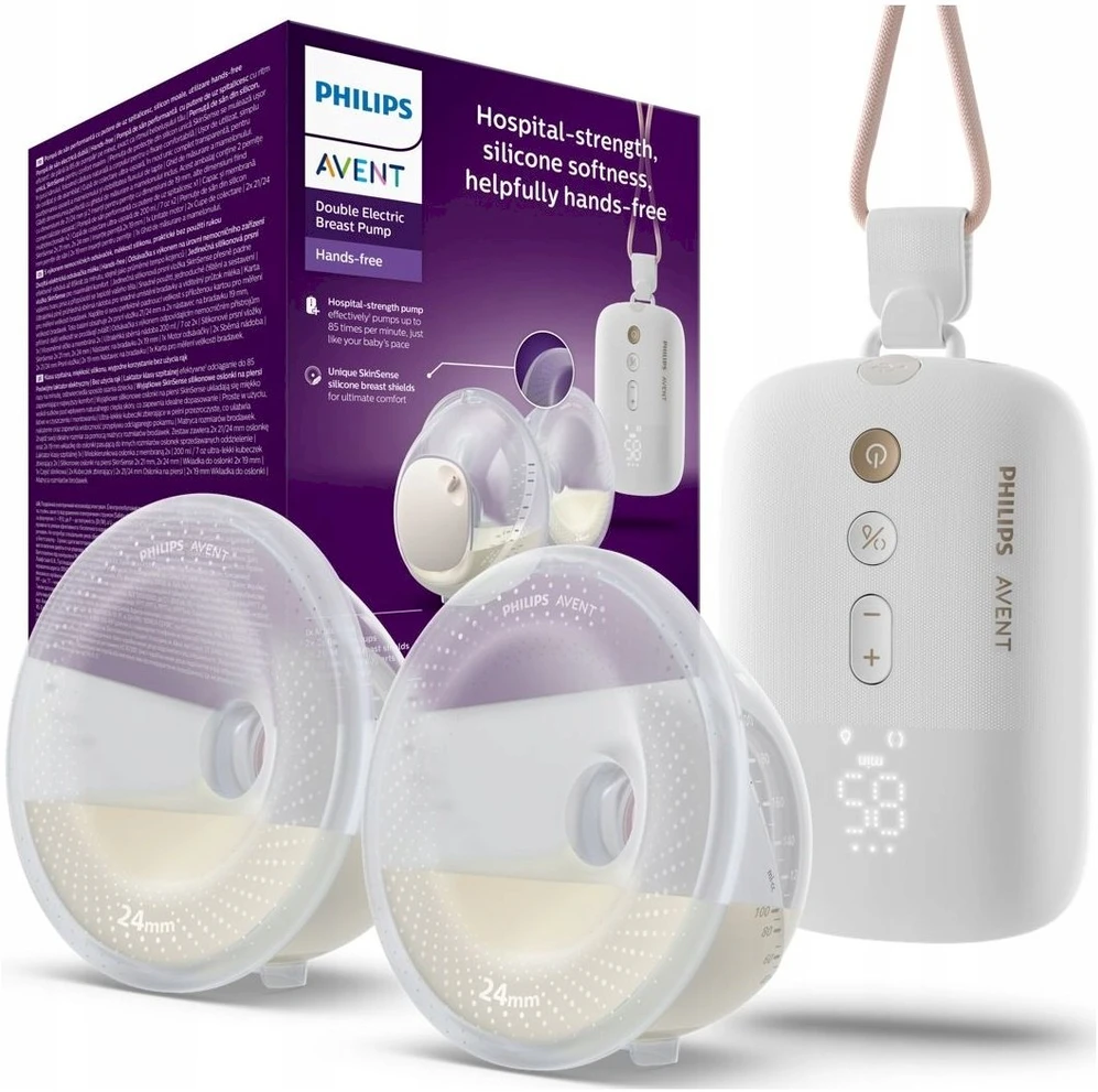 Philips AVENT SCF532/11 Elektrinis dvigubas pientraukis