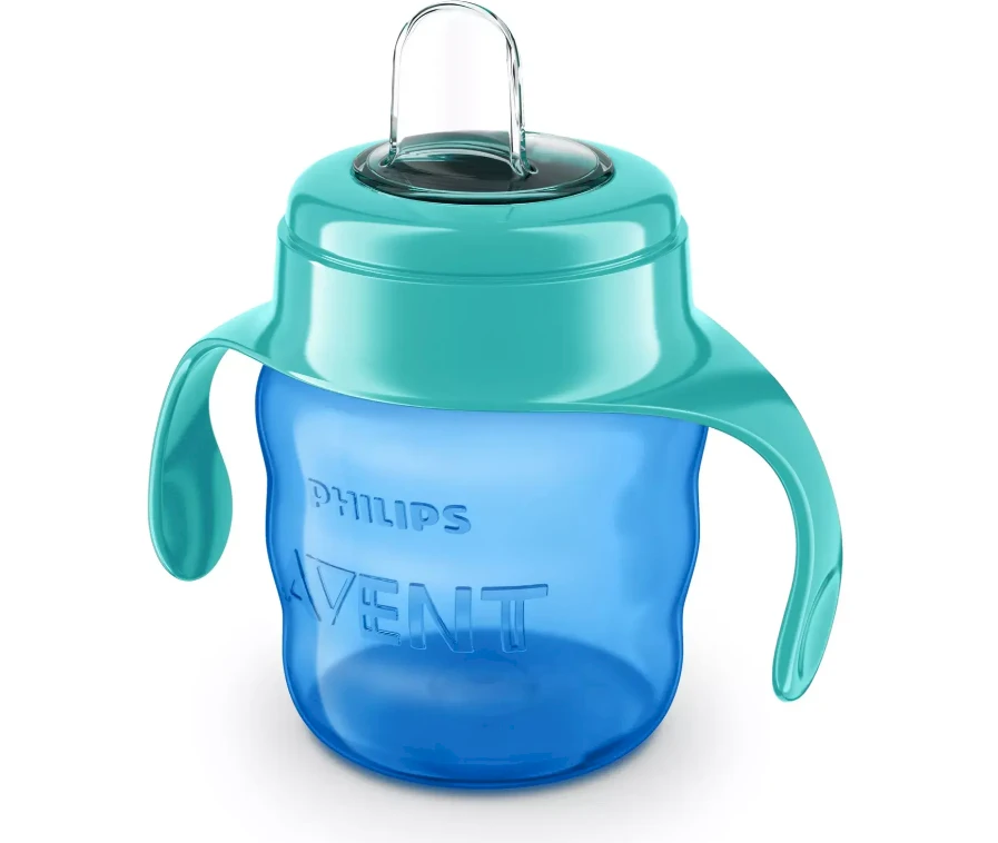 Philips AVENT 200 ml 6+ mėn. EASY SIP neišsipilanti gertuvė, mėlyna