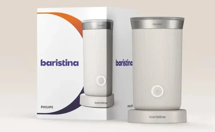 Plakiklis „Philips Baristina BAR311/00“ pieniškai balta