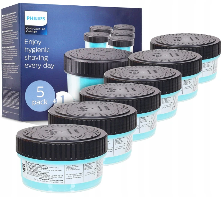 „Philips“ – greito valymo kapsulių kasetės – 5+1 pakuotė