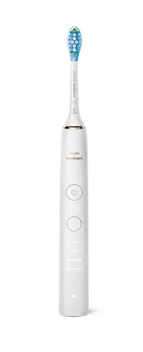 Elektriniai dantų šepetėliai Philips Sonicare DiamondClean 9000, HX9914/57, 2 vnt. (juodas ir baltas)