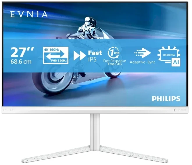 Monitorius „Philips 27M2N5901A/00“ – 160 Hz | 4K | Greitas IPS | 27 colių