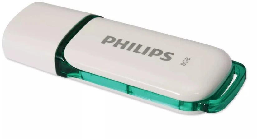 Philips USB 2.0 8GB Snow Edition Žalias