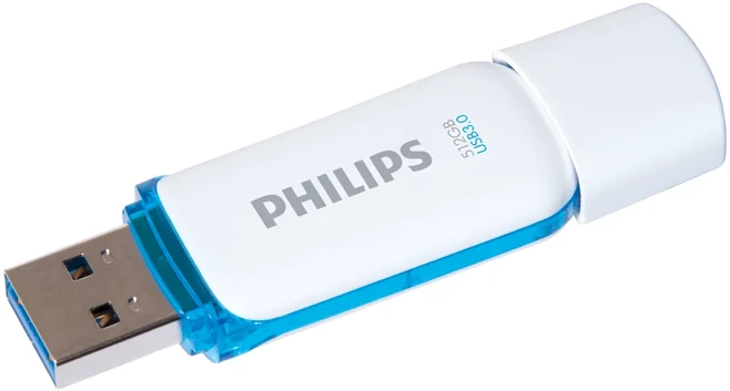 Philips USB 3.0 512GB Snow Edition Spring Žalias