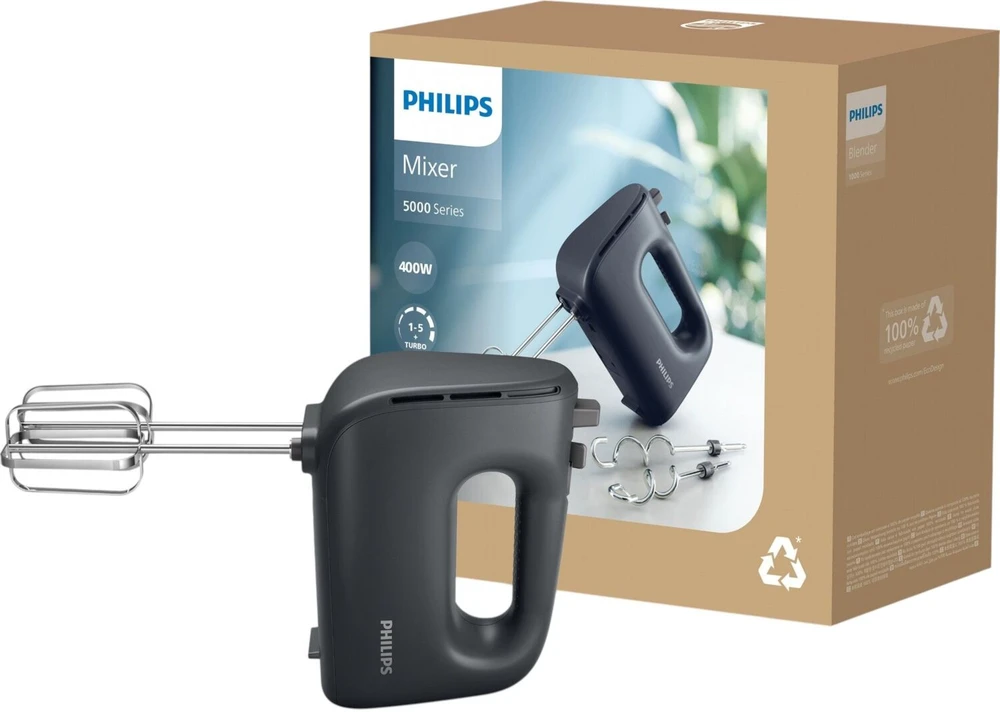 Plakiklis „Philips 5000“ serijos maišytuvas HR3739/00