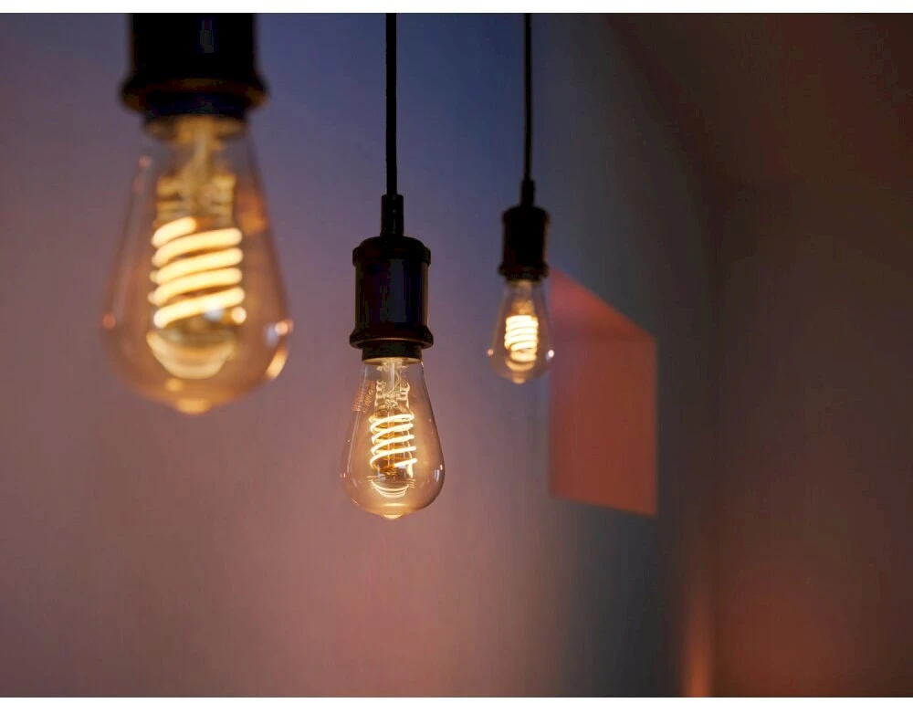 Philips Hue E27 Filament ST64 LED lemputė 7,2 W