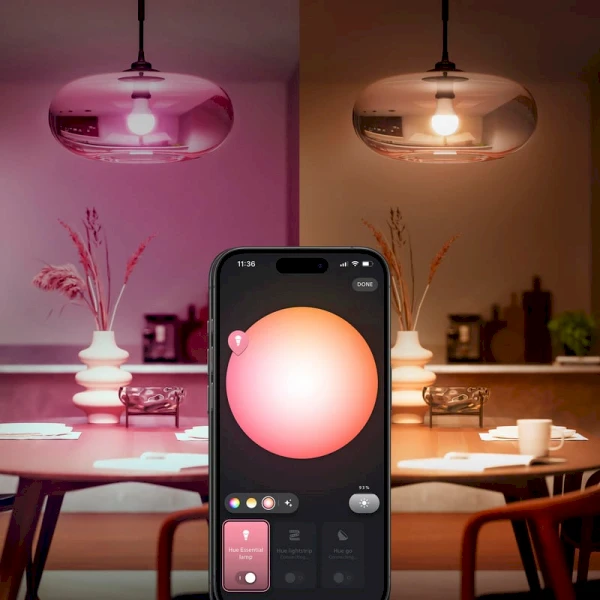 Philips Hue Essential A60 Inteligentna żarówka E27 8W