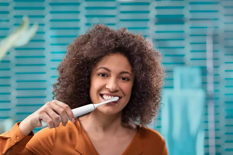 Elektrinis dantų šepetėlis Philips Sonicare DiamondClean 9000 su programėle | HX9911/19 | Baltas